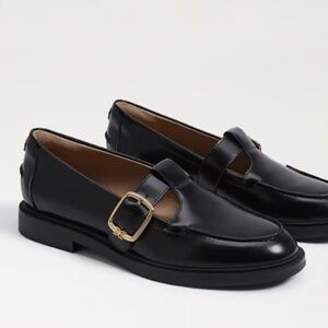 Sam Edelman Elaina T-Strap Buckle Loafer Size 8.5